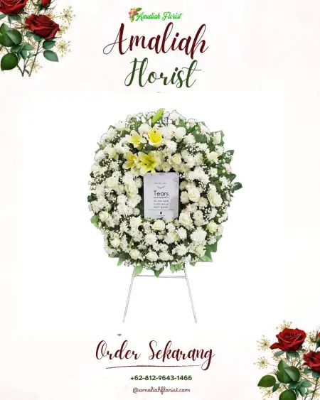 Krans Bunga Duka Nalumsari